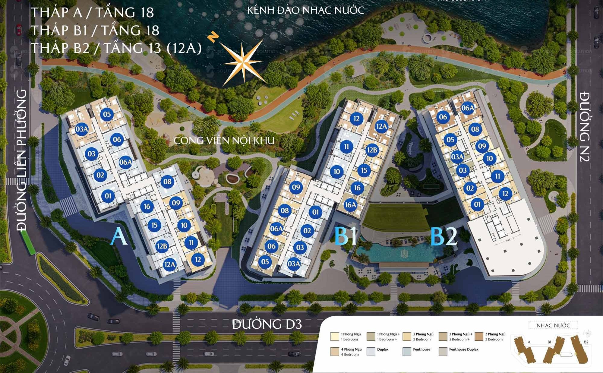 MẶT BẰNG MASTERI COSMO CENTRAL