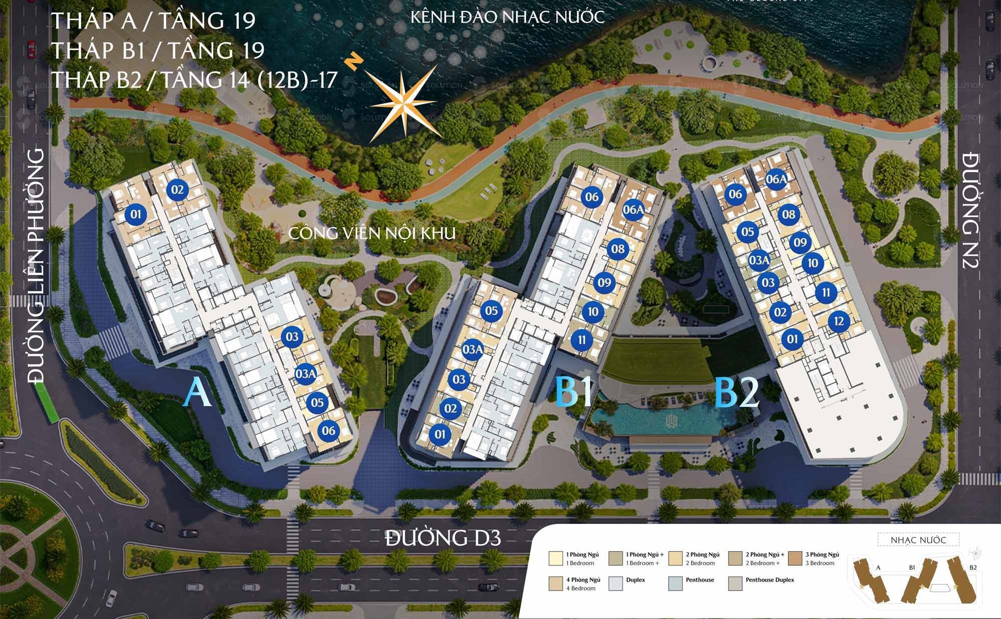 MẶT BẰNG MASTERI COSMO CENTRAL