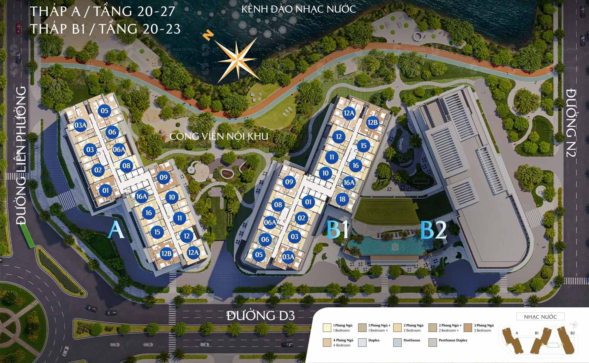 MẶT BẰNG MASTERI COSMO CENTRAL