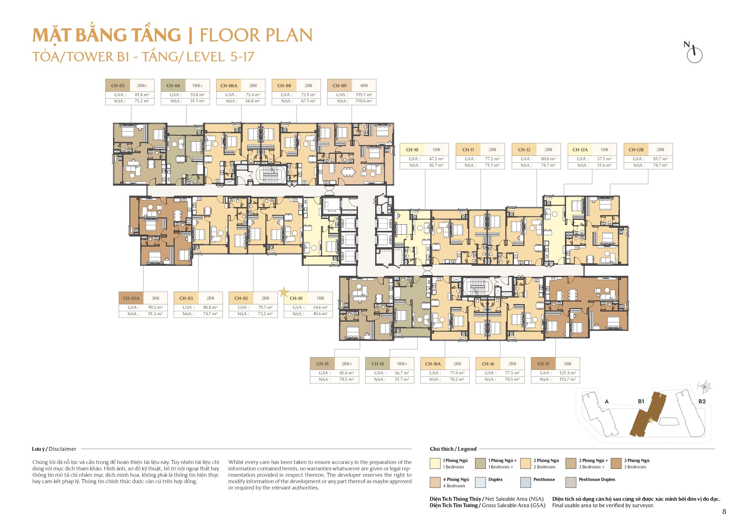 Mặt bằng và layout Masteri Cosmo Central - B1