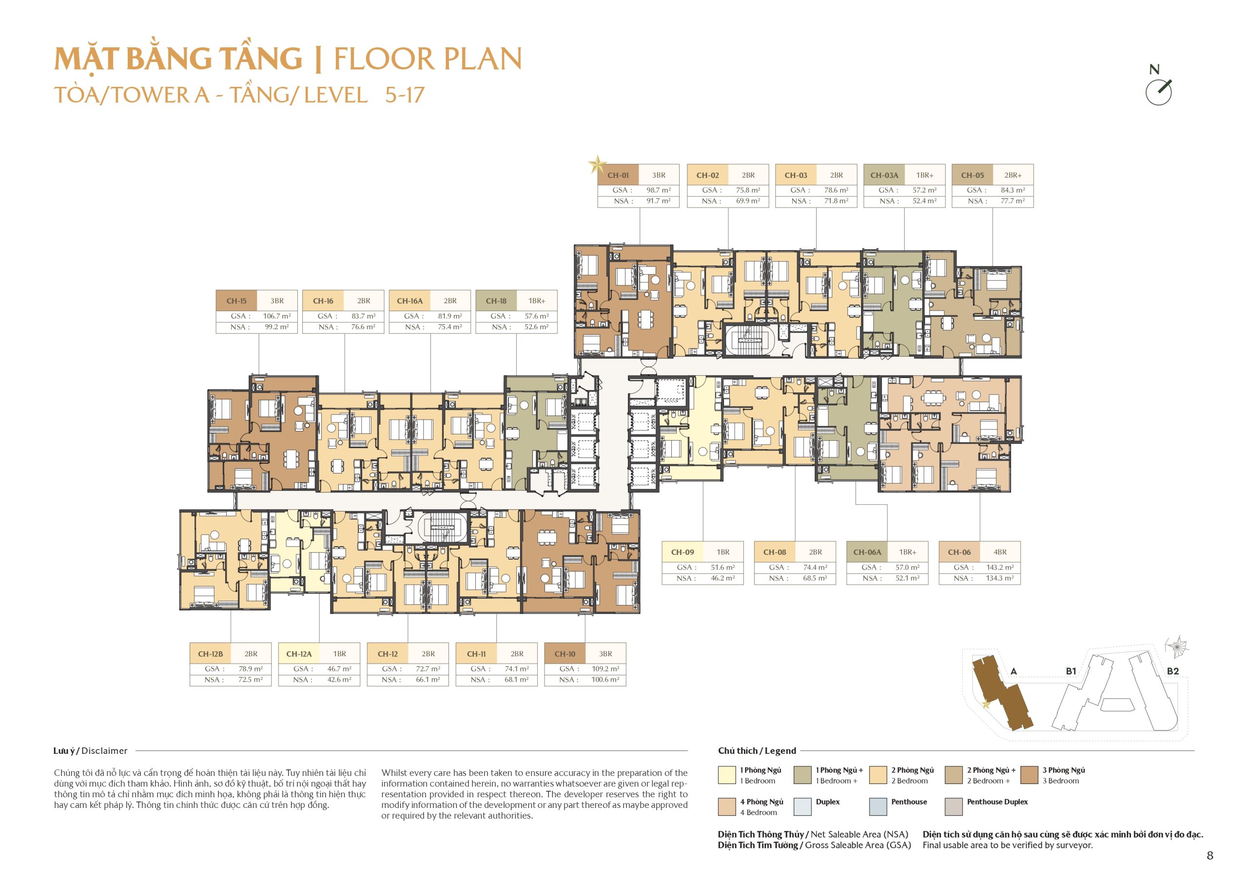 Mặt bằng và layout masteri cosmo central - nexus zone(15)