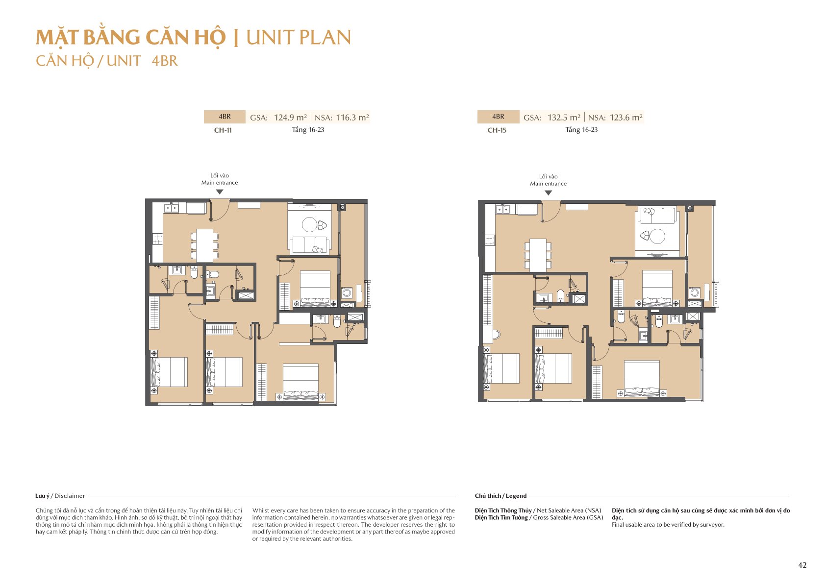 mặt bằng và layout masteri park place - the global city