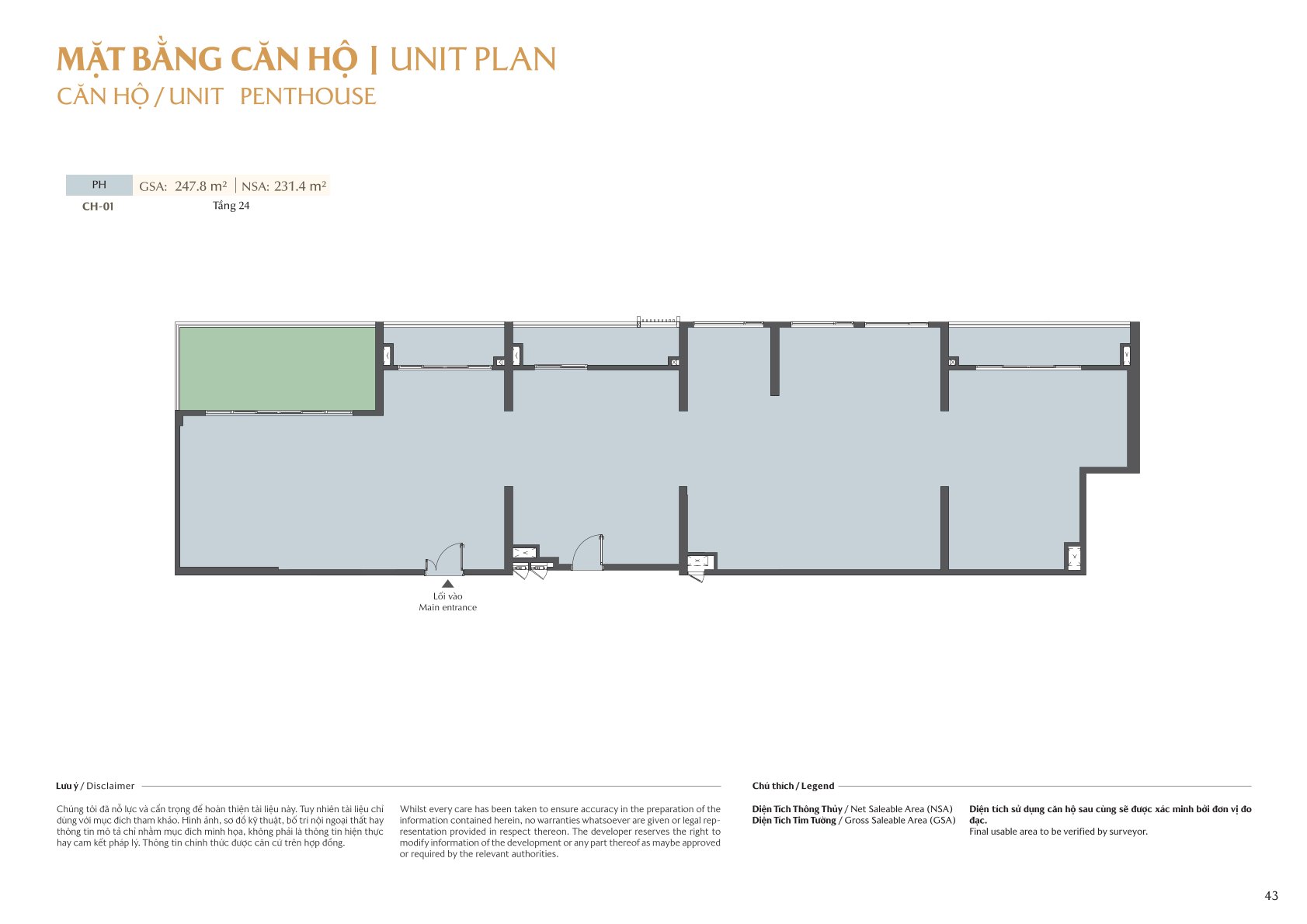 mặt bằng và layout masteri park place - the global city