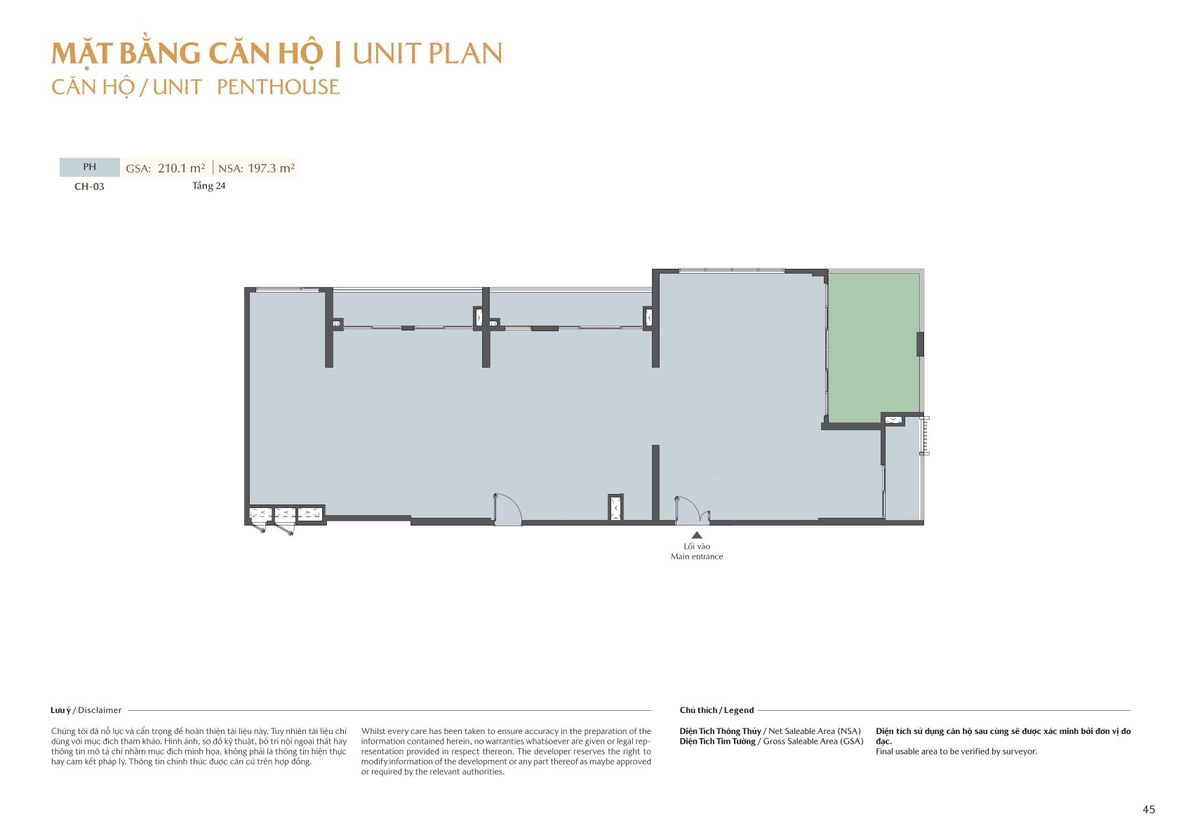 mặt bằng và layout masteri park place - the global city