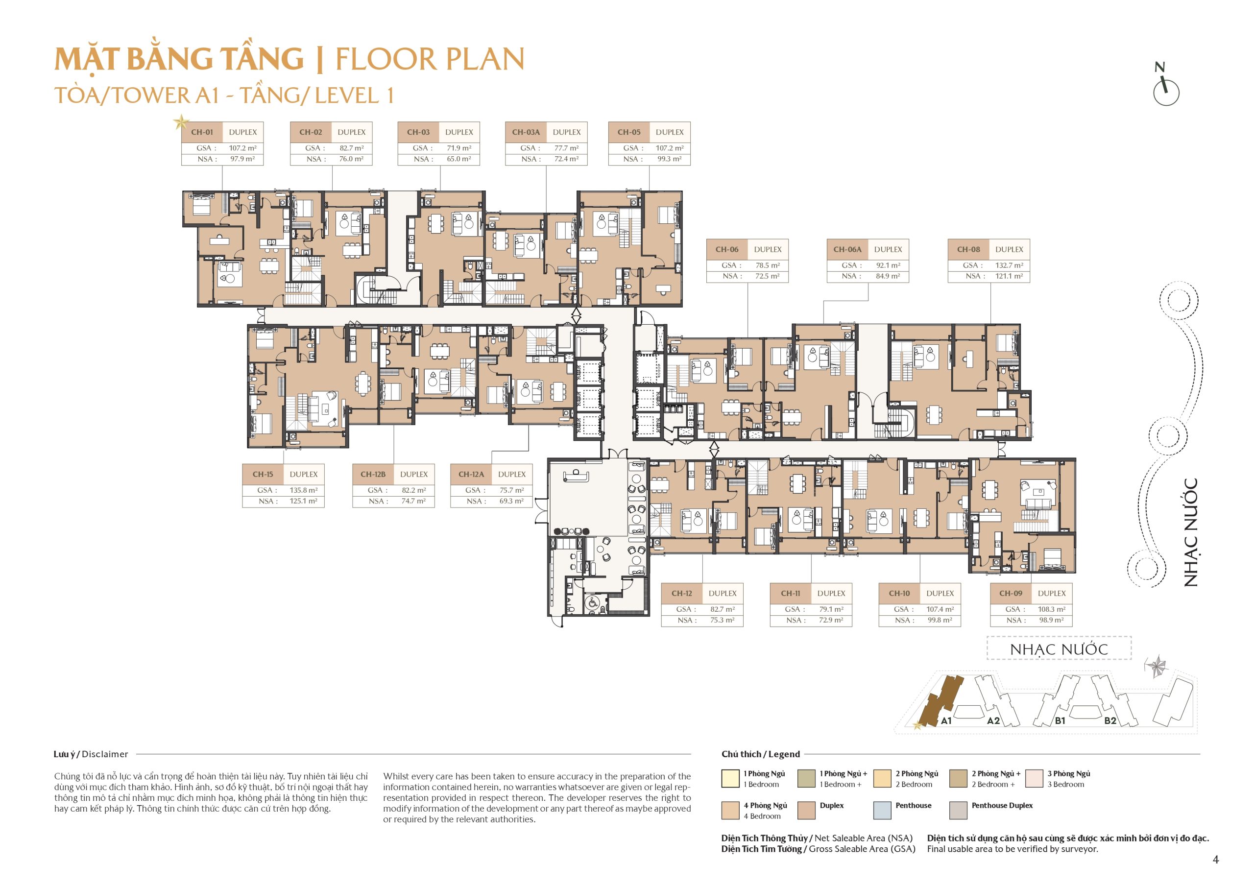mặt bằng masteri park place - the global city (2)