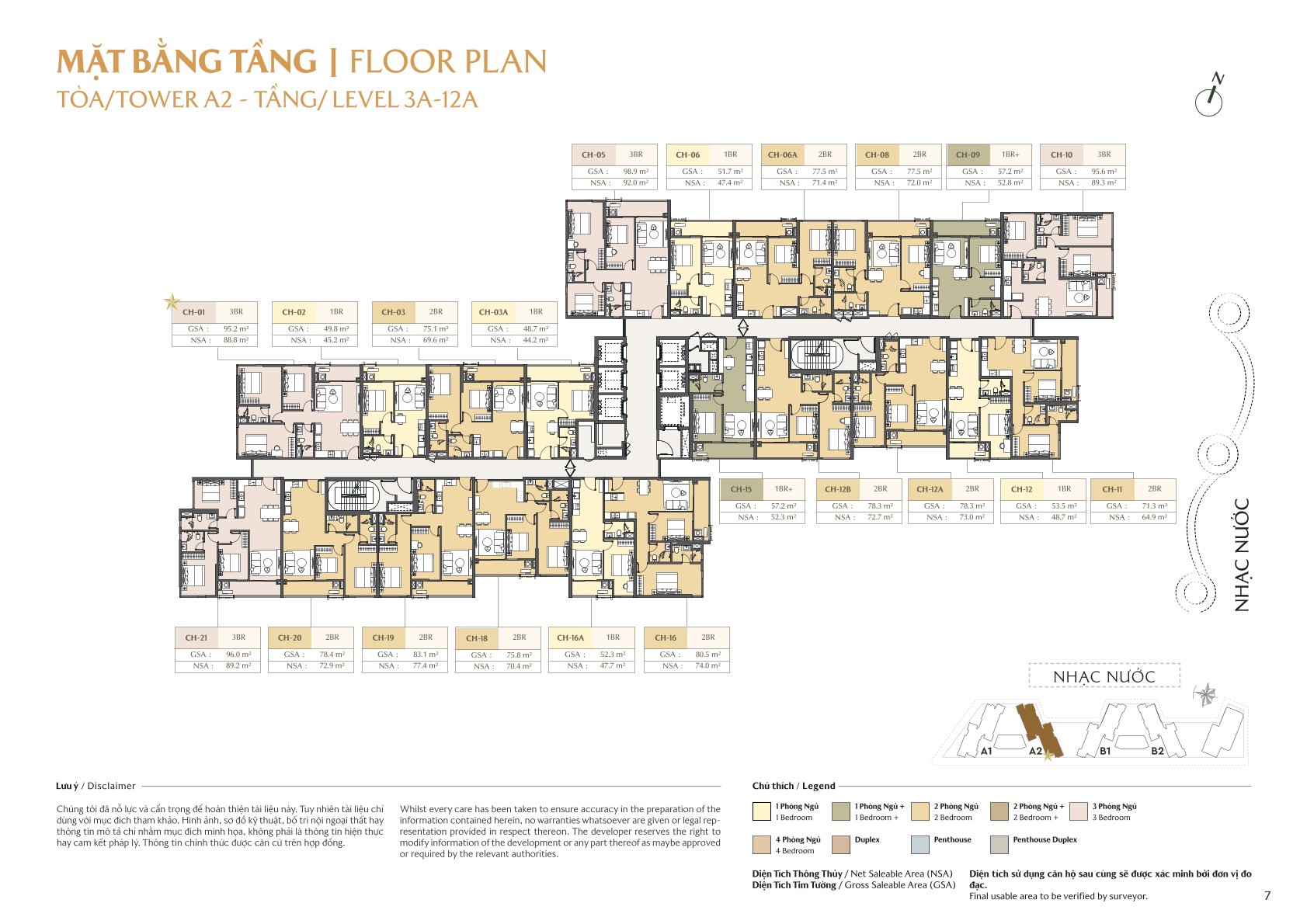 mặt bằng masteri park place - the global city
