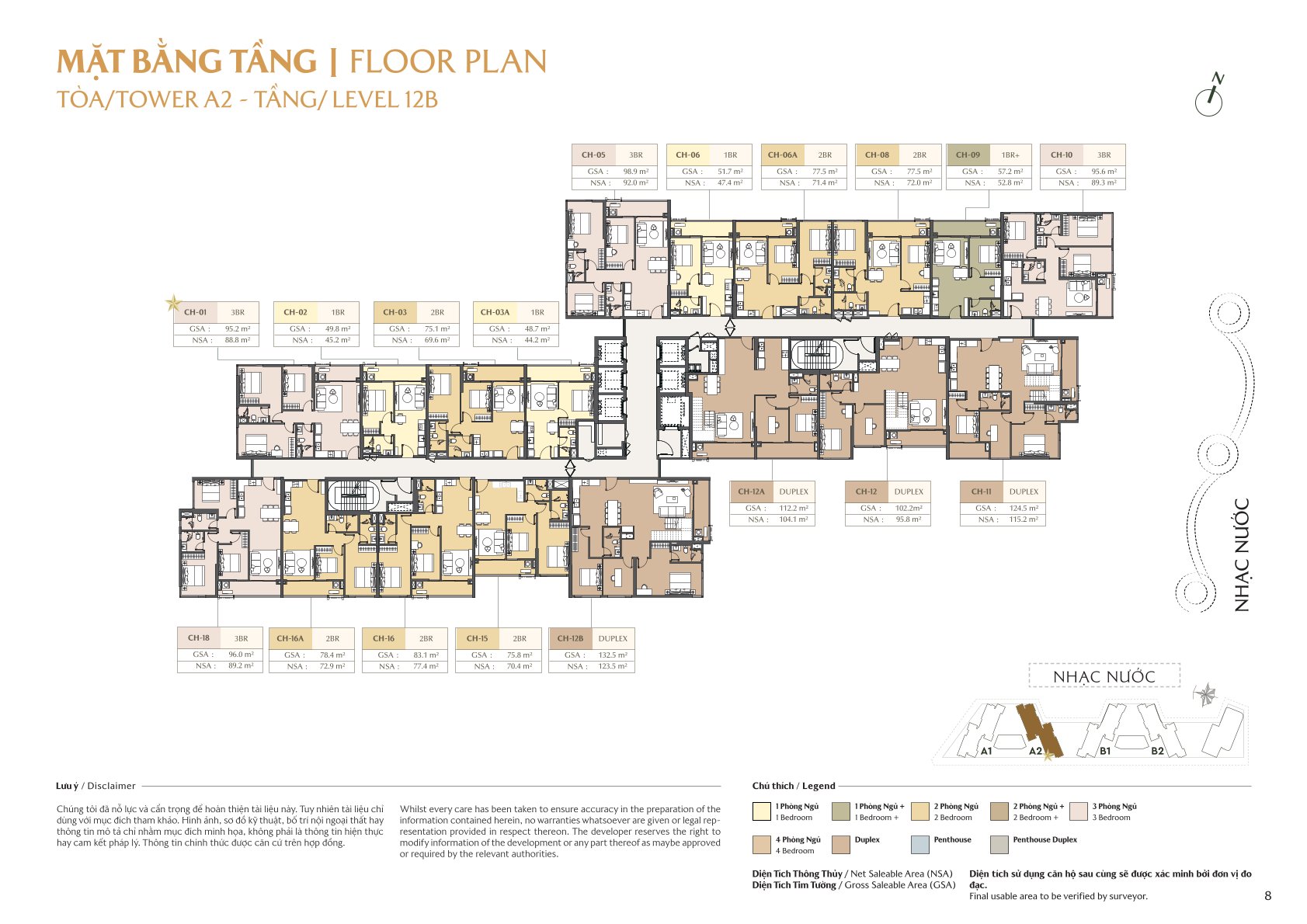 mặt bằng masteri park place - the global city