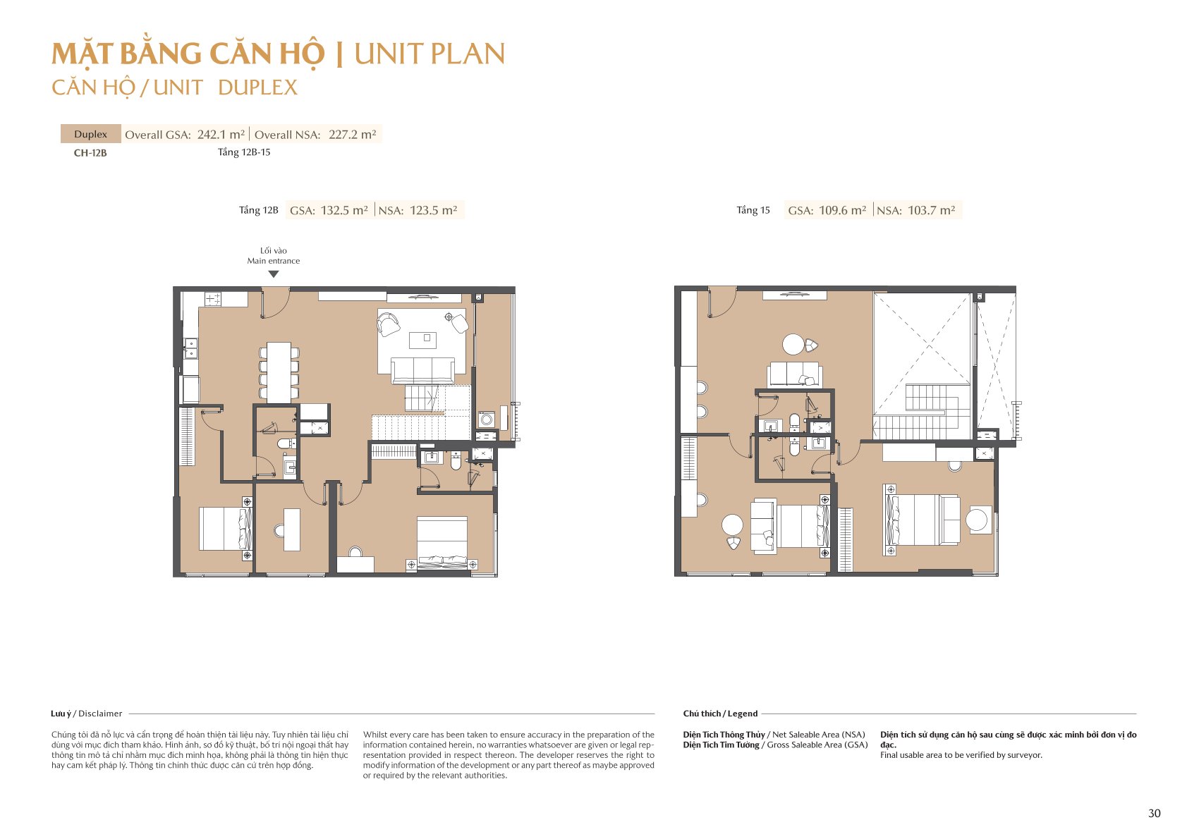 mặt bằng và layout masteri park place - the global city