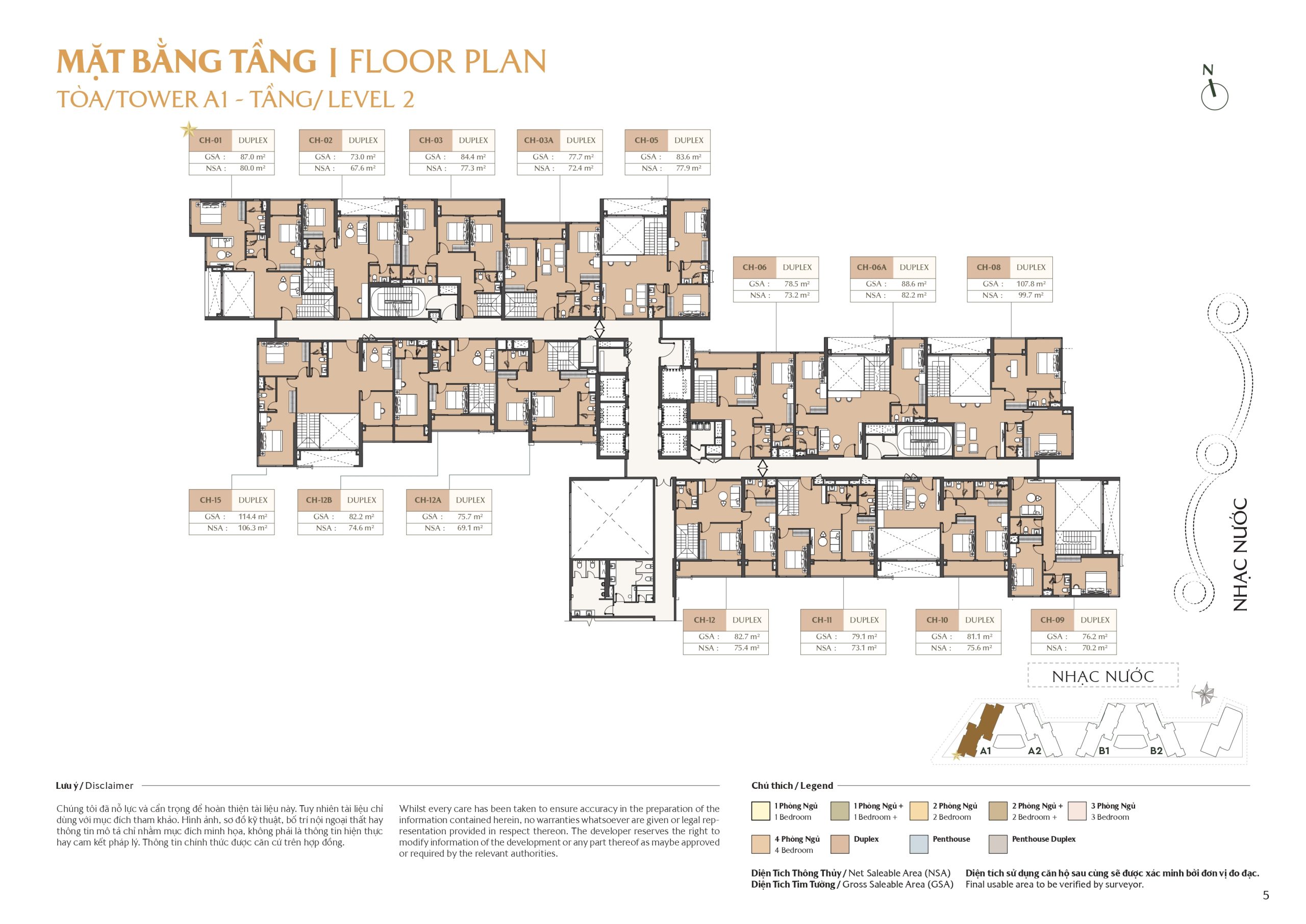 mặt bằng masteri park place - the global city (2)