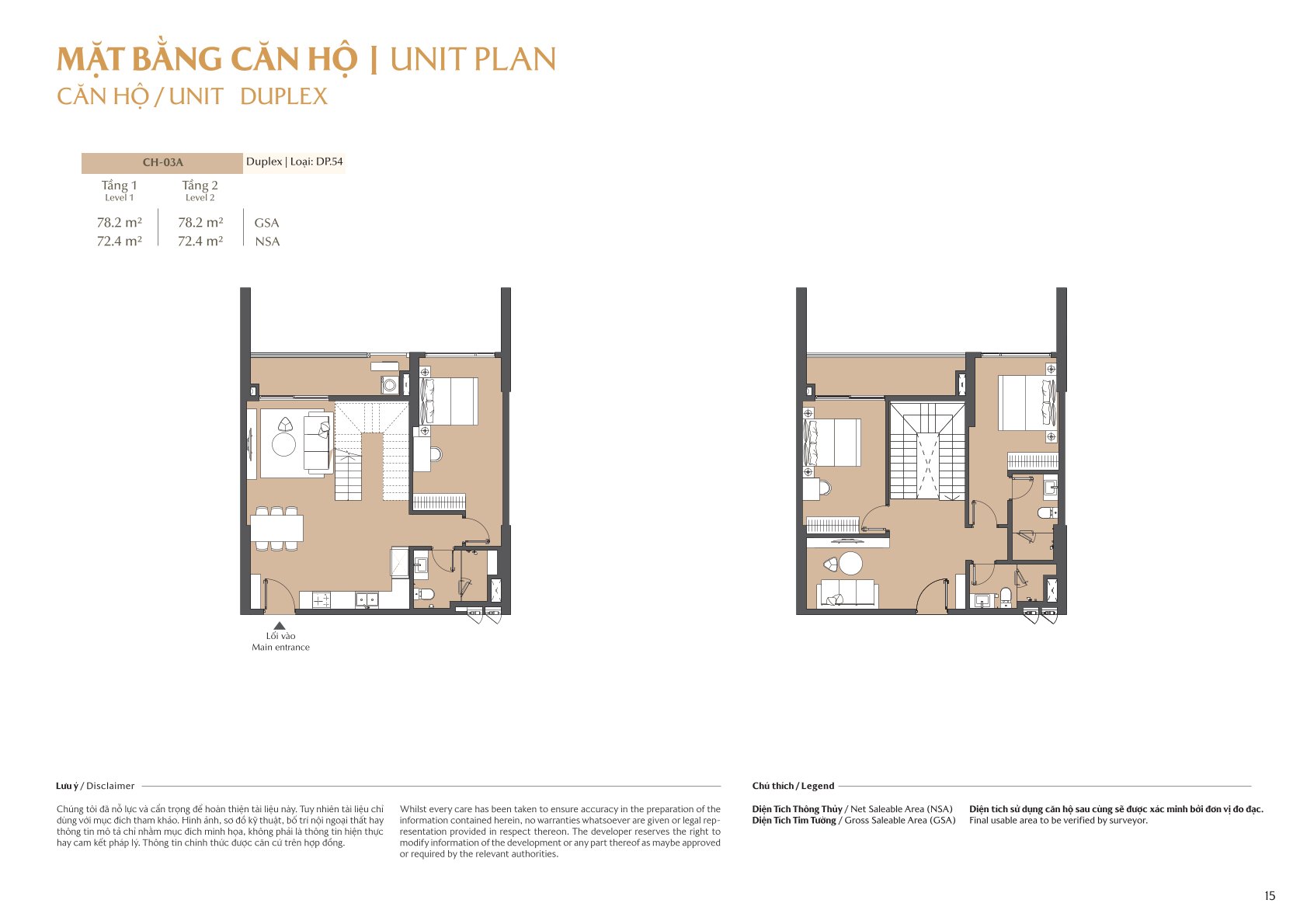 mặt bằng và layout masteri park place - the global city