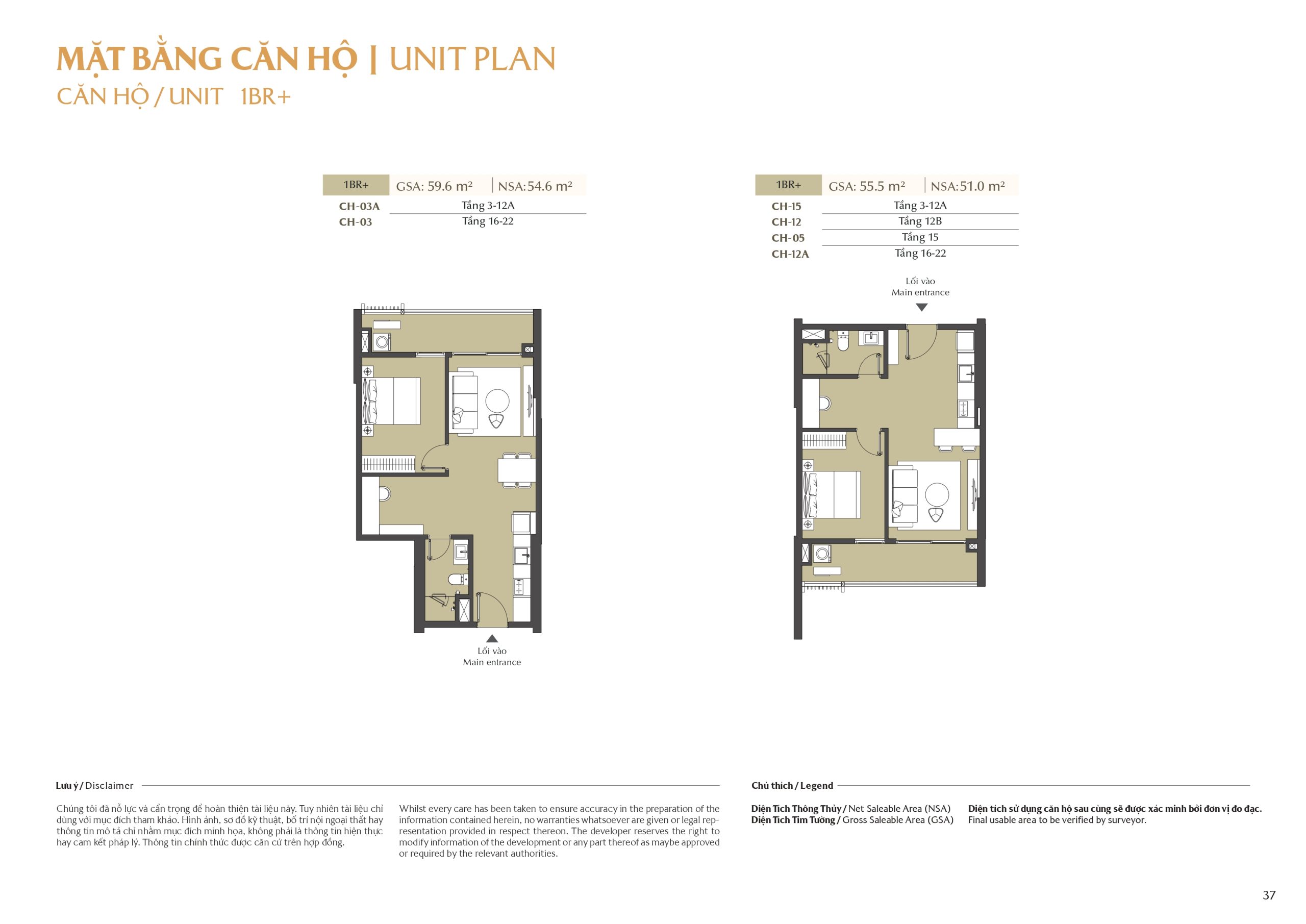 mặt bằng và layout masteri park place - the global city 