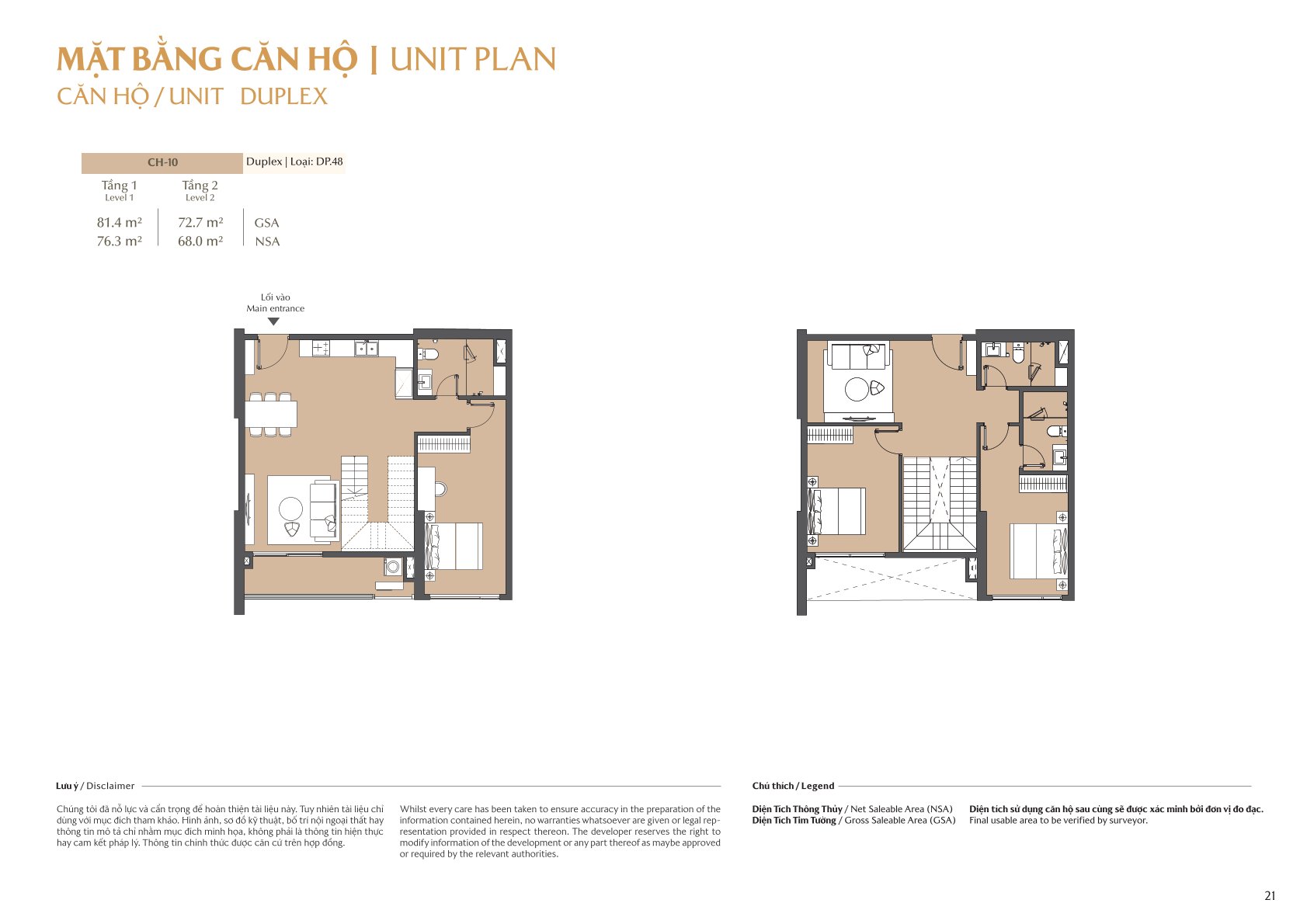 mặt bằng và layout masteri park place - the global city