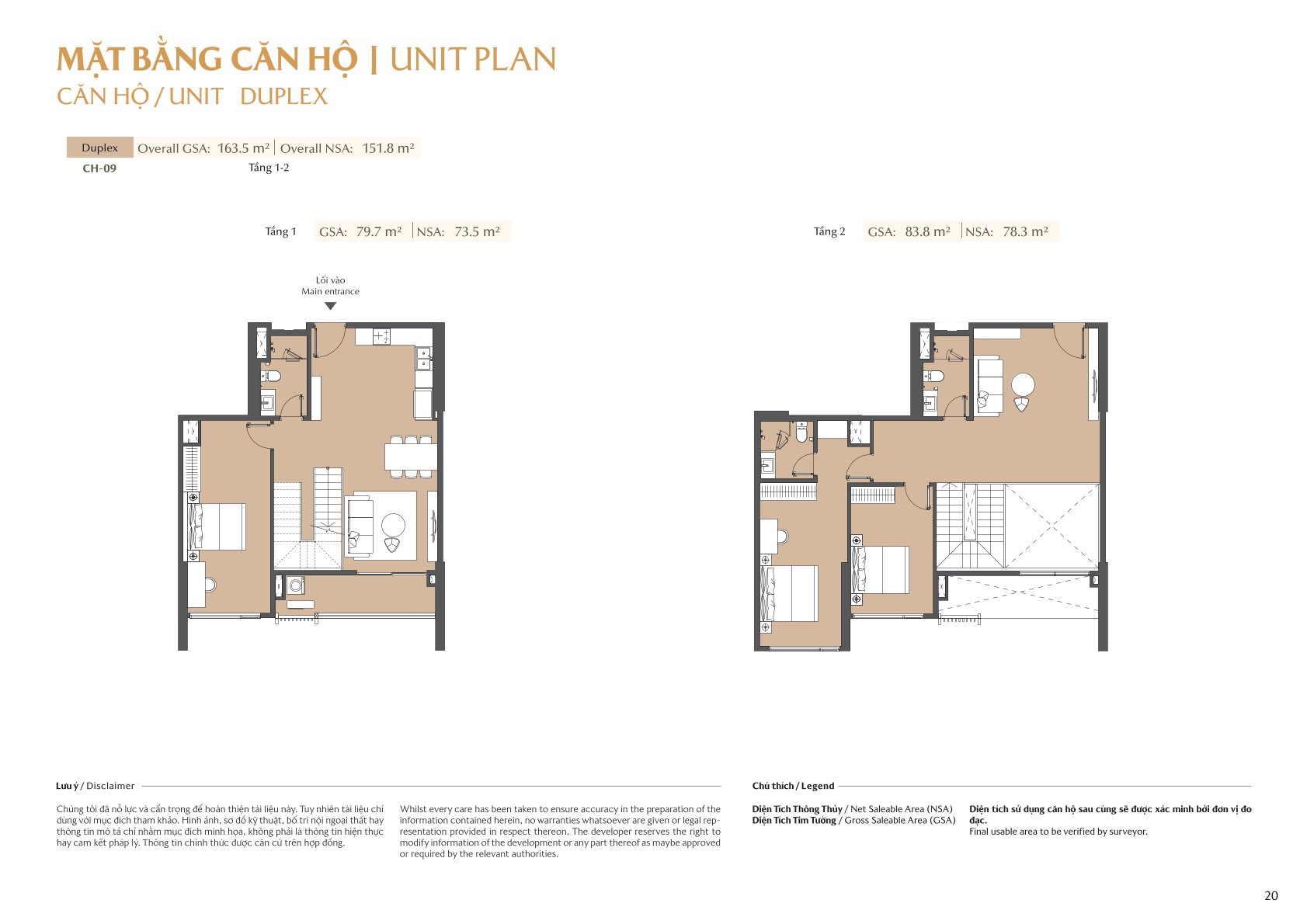 mặt bằng và layout masteri park place - the global city