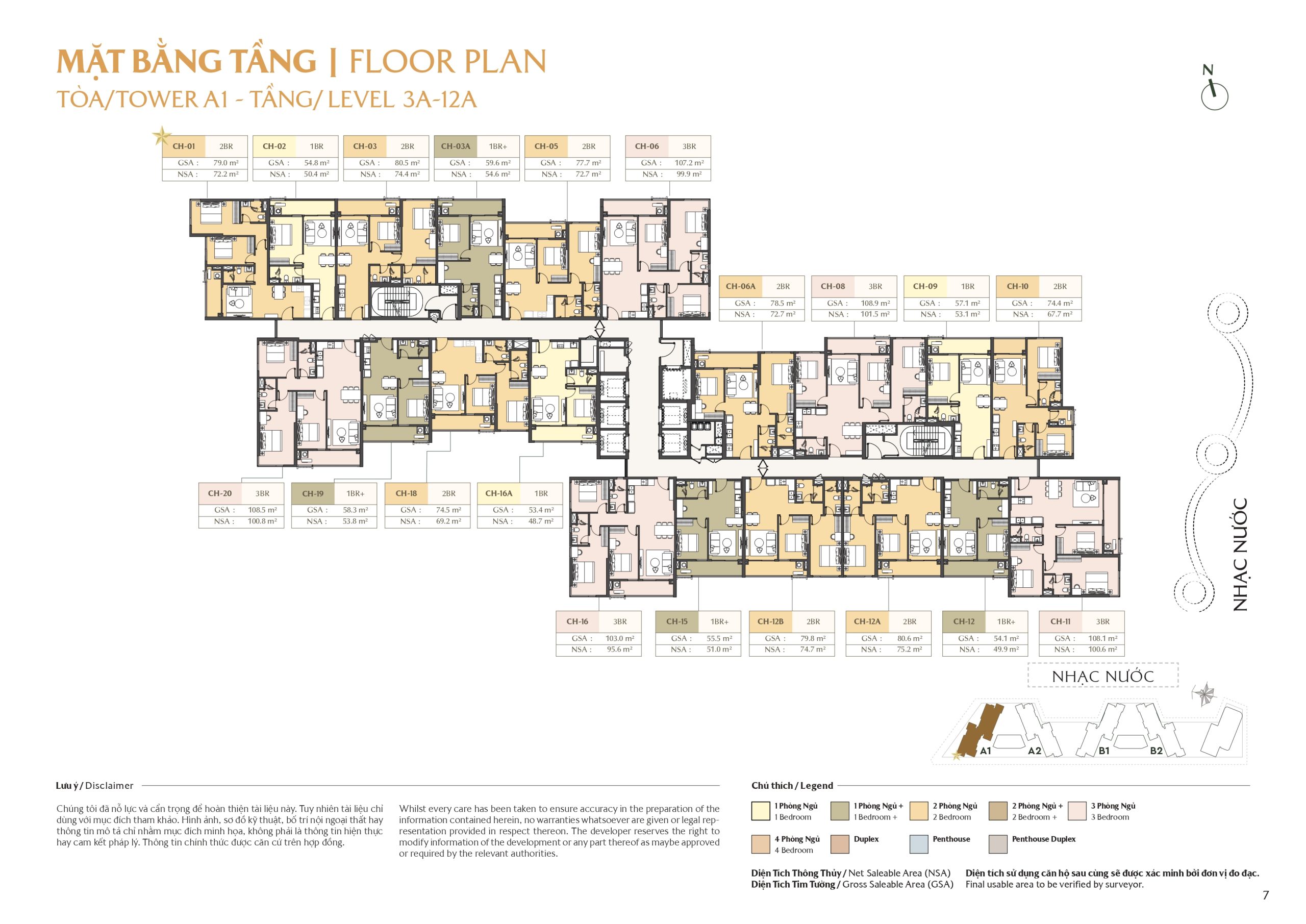 mặt bằng masteri park place - the global city (2)