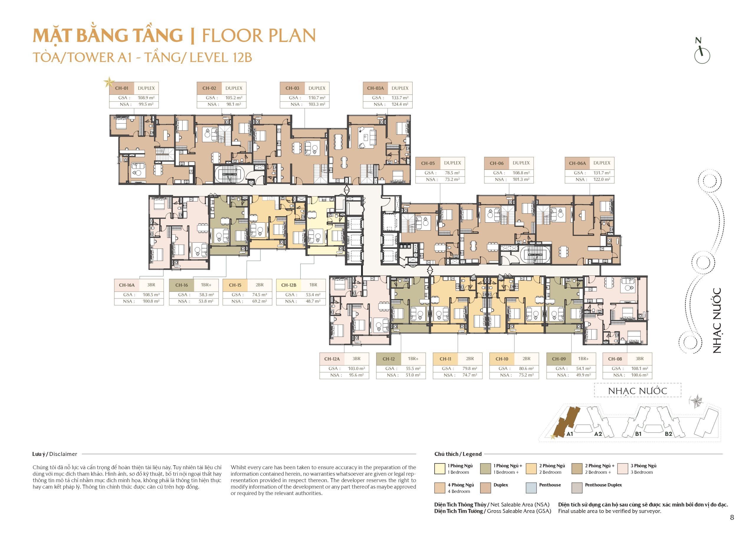 mặt bằng masteri park place - the global city (2)