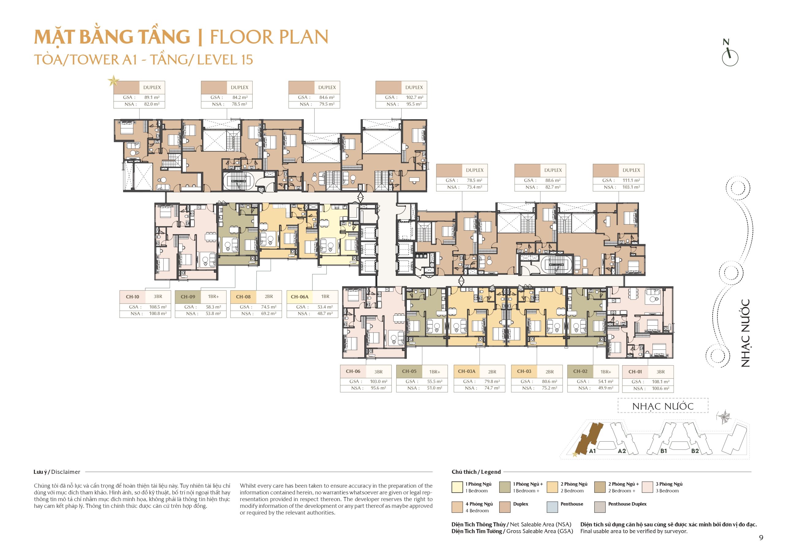mặt bằng masteri park place - the global city (2)