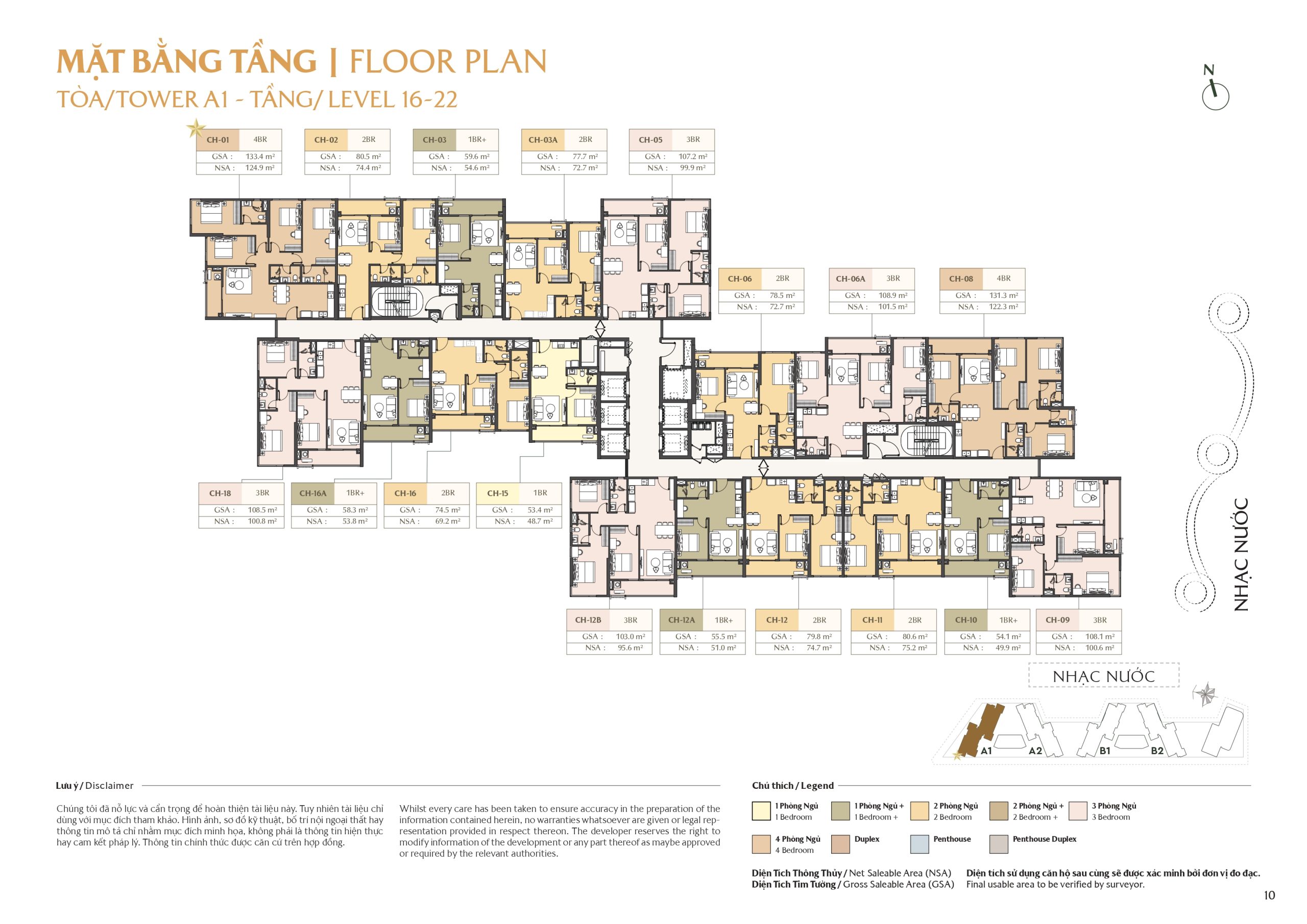 mặt bằng masteri park place - the global city (2)